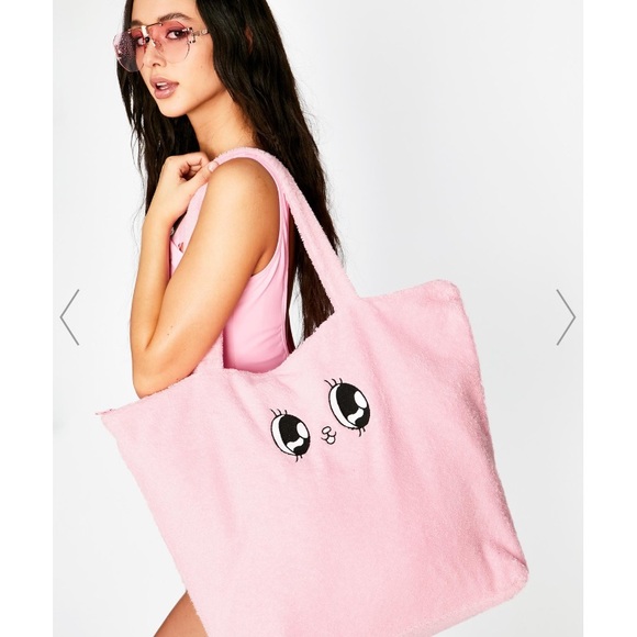 Lazy Oaf Handbags - ❄️SALE❄️Lazy Oaf Esther Toweling Bunny Tote Bag